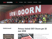 Tablet Screenshot of devdoorn.nl